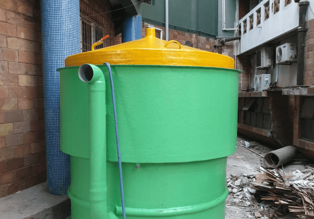 Orcci domestic biogas plant