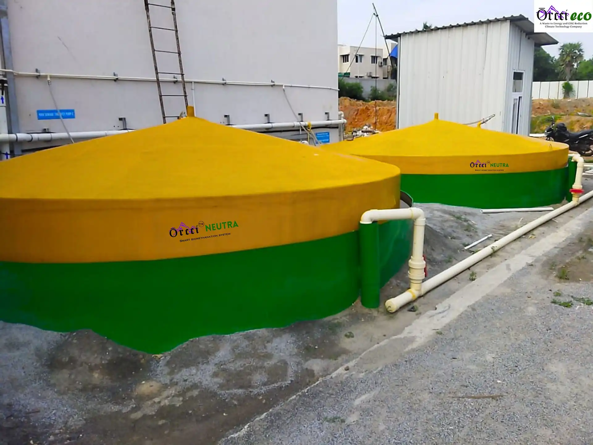 Orcci Biogas plant for Insitution